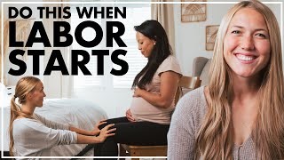EARLY LABOR Movements | MOVEMENT Brings IMPROVEMENT When You’re Having A Baby!