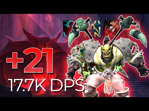 +21 Halls of Atonement | 17.7K Overall | 9.2 Fury Warrior DPS M+