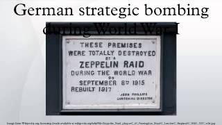 German strategic bombing during World War I