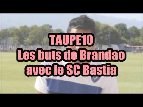 Les plus beaux buts de Brandao avec le SC Bastia