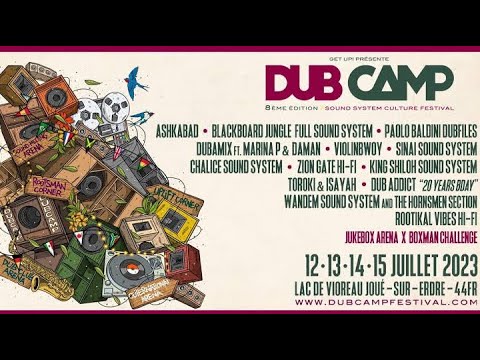 Zulu Vibes playing in Wandem Sound System on Dub Camp 2023.