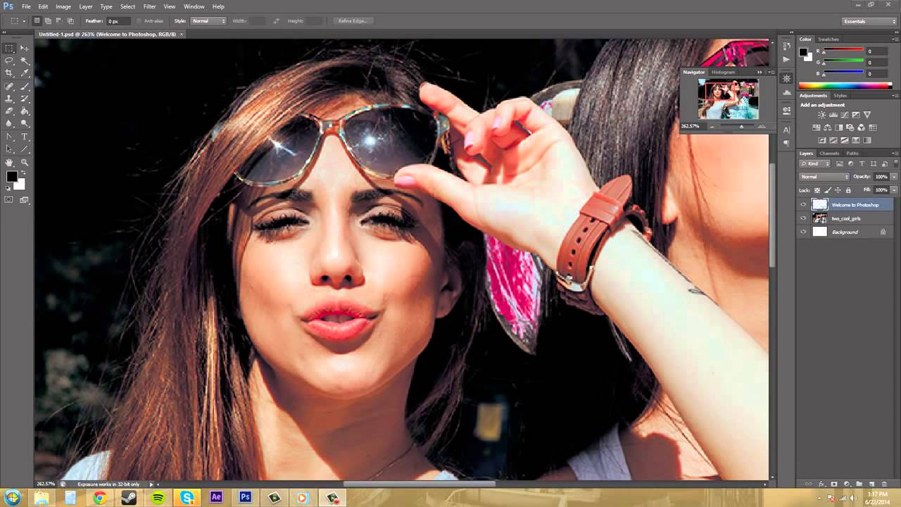 Photoshop CS6: How to use the Navigator panel - video 2