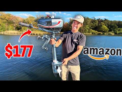 I bought the CHEAPEST outboard on Amazon (3.5HP)