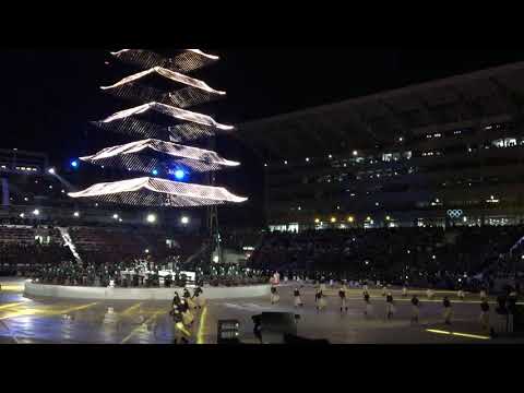 PyeongChang 2018 Olympic Winter Games Closing Ceremony - LIGHT OF HARMONY PART 2: LED PRAYER PAGODA