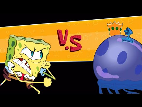 SpongeBob SquarePants: Patty Pursuit - Knocking the Crown Off The Jellyfish King (iOS Gameplay)