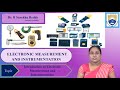 Introduction To Electronic Measurement And Instrumentation By Dr B Surekha Reddy