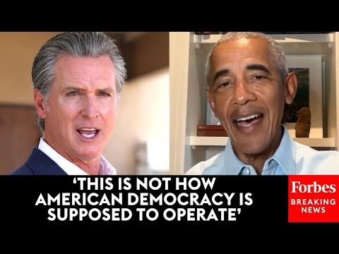 'That's What Prop 50 Is About': Barack Obama Touts California Redistricting Effort Ahead Of Nov. 4