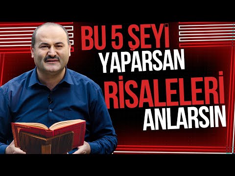 Risale-i Nur'u Okuyorum Ama Anlamıyorum Diyorsan İzle | Said Şaşmaz