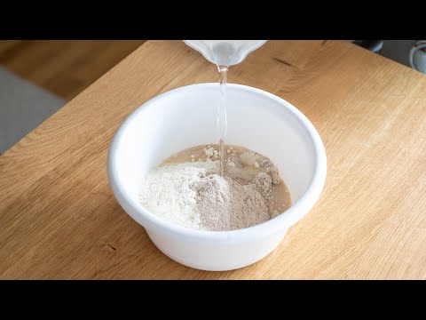 Autolyseteig herstellen