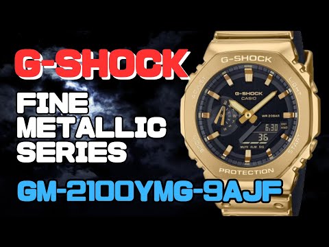 G-SHOCK GM-2100YMG-9AJF ゴールド メタル オクタゴン アナログ