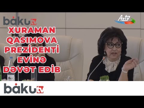 Xuraman Qasımova Prezidenti evinə dəvət edib