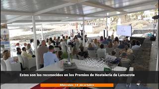 Estos son los reconocidos en los Premios de Hosteler&iacute;a de Lanzarote&nbsp;