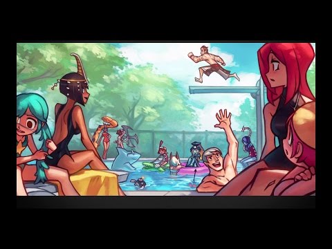 Skullgirls 2nd Encore (2) Put in a corner!