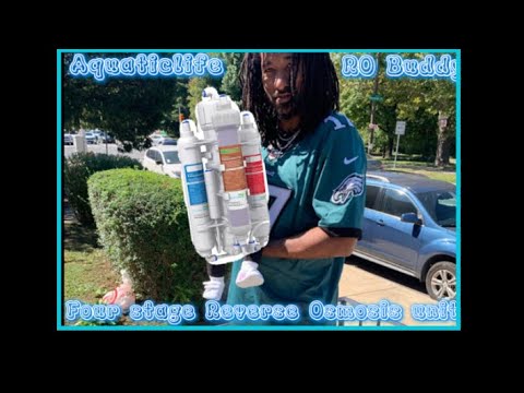 Ro-buddy set up and installation(best aquarium water)#aquarium
