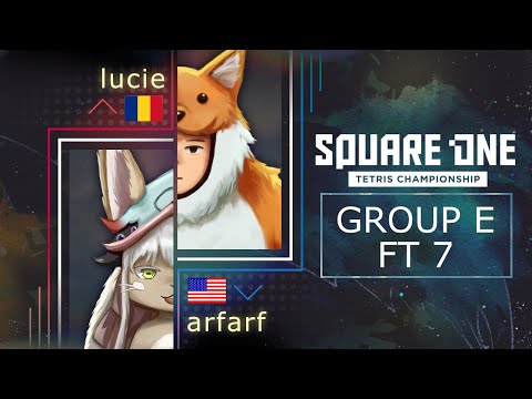 Lucie vs ArfArf - Group E - Square One Tetris Championship 2022