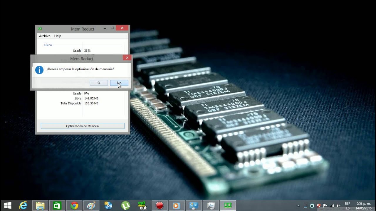 ¿Cómo limpiar la memoria RAM de su PC con un solo clic?