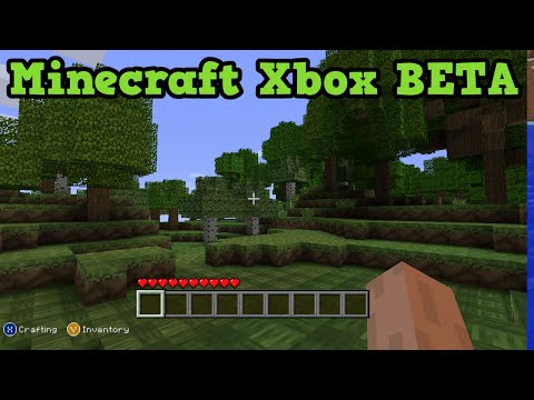 Minecraft Xbox 360 BETA Version TU0 - Pre-Release Minecraft Xbox