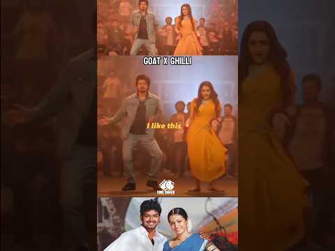 Goat Matta Song X Ghilli Appadi podu Song ❤️🔥 #thalapathy #goatmovie #ghilli #mattasong #appadipodu