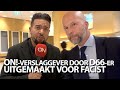 ON!-verslaggever door D66-er uitgemaakt voor fascist - Ongehoord Nieuws