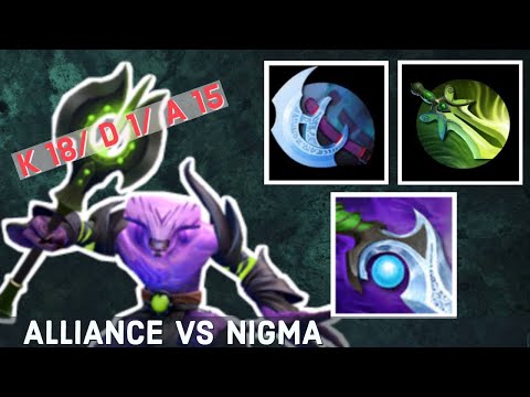 Alliance vs Nigma. Nikobaby Void 18 Kills.