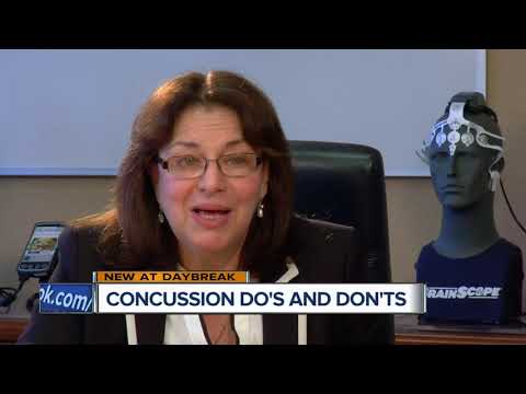 What you should and shouldn't do if you get a concussion