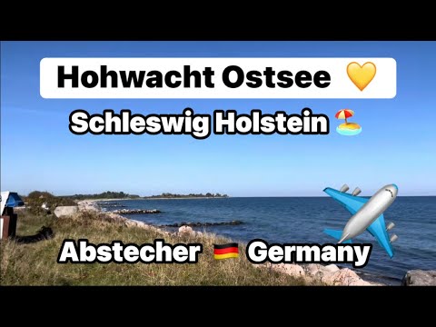 Hohwacht 💛 Beach & Sea 🏖️ Baltic Sea in Schleswig Holstein 😎 a nice detour 💛 16° ☀️ Germany 🇩🇪