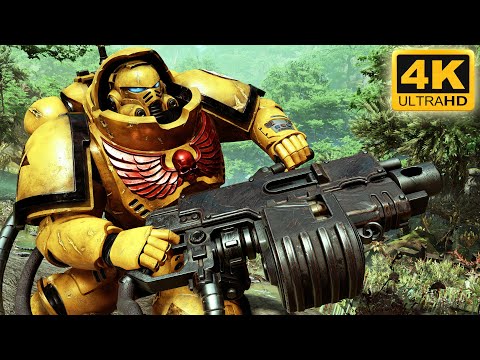 HEAVY BOLTER IS INSANE! Imperial Fist vs Tyranids - Warhammer 40k Space Marine 2 (4K)