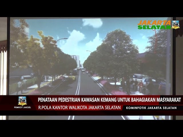 Penataan Pedestrian Kawasan Kemang Untuk Bahagiakan Masyarakat
