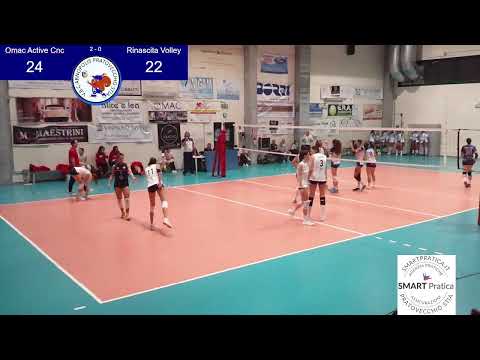2022-10- 29 Omac Active Cnc vs Rinascita Volley Firenze - Serie B2