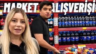 YENİ EVE İLK BÜYÜK MARKET ALIŞVERİŞİMİZ 🛒🏠