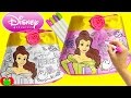 Disney Princess Belle Color N Style Purse Coloring Activity And Surprises