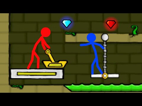 Watergirl and Fireboy , Stickman Animation - Part 1