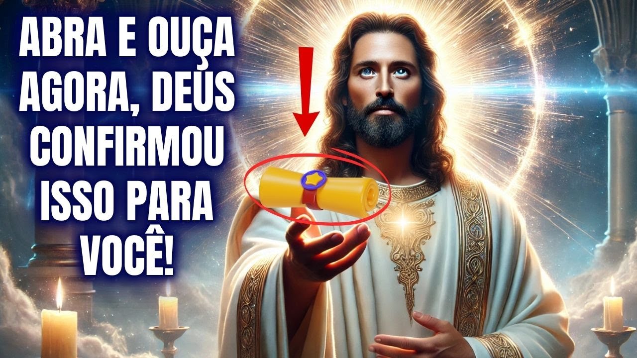 ABRA E OUÇA AGORA, DEUS CONFIRMOU ISSO PARA VOCÊ!