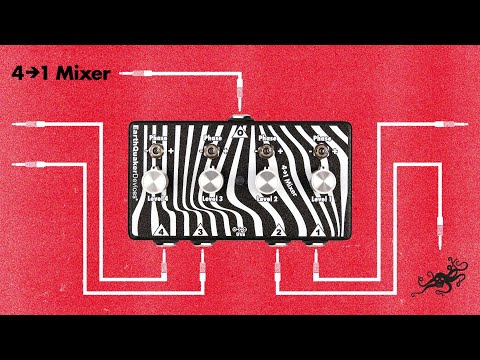 Four to One Mixer Utility Pedal
