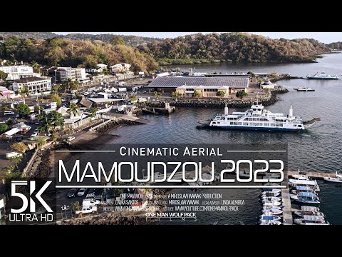 【5K】🇾🇹 Mamoudzou from Above 🔥 Capital of MAYOTTE 2023 🔥 Cinematic Wolf Aerial™ Drone Film
