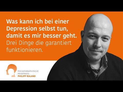 Hilfsmittel gegen Depressionen. Drei Dinge die garantiert funktionieren.