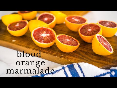 Homemade Blood Orange Marmalade :  Canning in the Winter