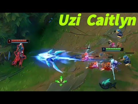 UZI CAITLYN VS JINX , HIS CAITLYN IS SO CLEAN!