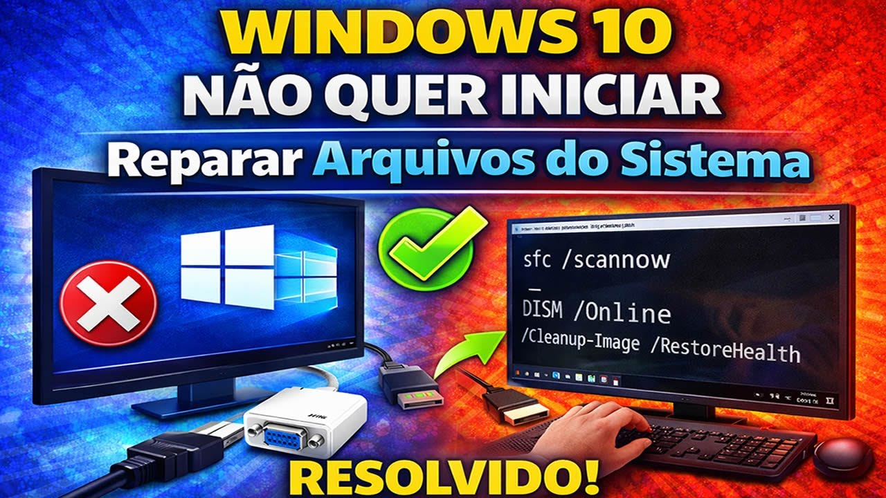 In this video I teach you how to Repair System Files in Windows 10 Without CD