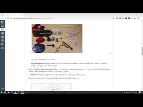 IED 2.2.4 - Structural Analysis and Disassembly - Part 1 - The Coffee Maker