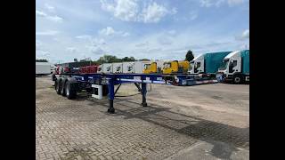 بيع العربات نصف المقطورة شاحنة نقل الحاويات Dennison LOCK AND GO SLIDING SKELETAL TRAILER – C399951 - صورة 4 | Autoline EG العربات نصف المقطورة شاحنة نقل الحاويات Dennison LOCK AND GO SLIDING SKELETAL TRAILER – C399951 | صورة 4 - Autoline