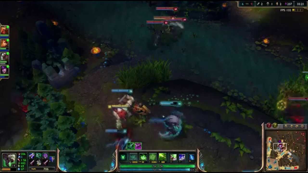 Liên Minh Huyền Thoại: Đỉnh cao của việc bóp team :v