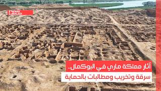 آثار مملكة ماري في البوكمال.. سرقة وتخريب ومطالبات بالحماية