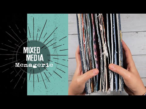 Mixed Media Menagerie - January - It's Flip Through Time!!