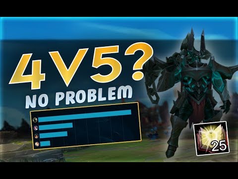 4v5? NO PROBLEM - 23 KILL GAME WITH TOTALLY BALANCED MORDEKAISER!