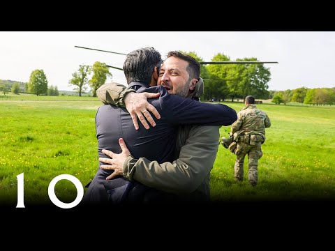 President Zelenskyy's surprise visit to the UK