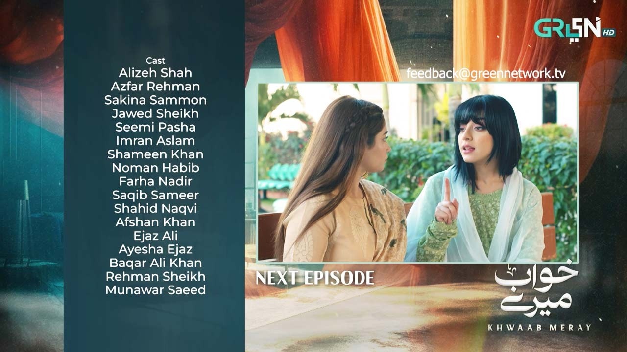 Khwaab Meray Episode 08 Teaser | 5th May 2026 | Alizeh Shah - Azfar Rehman | Green Entertainment