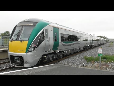 Irish Rail 22000 Class Intercity Train - Clondalkin Fonthill Station, Dublin