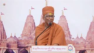 Swami ShreehariDasji Blessings  - Shree Swaminarayan Nutan Mandir mahotsav, Anjar