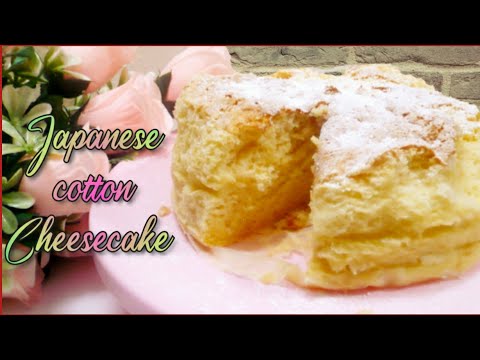 Easiest Jiggly Japanese cotton cheese cake recipe | how to make japanese cotton cheesecake